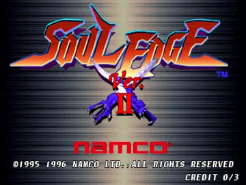 Soul Edge (SO3/VER.A) screen shot title